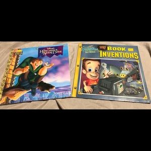 Set of 2 Disney Books Hunchback of Norte Dam